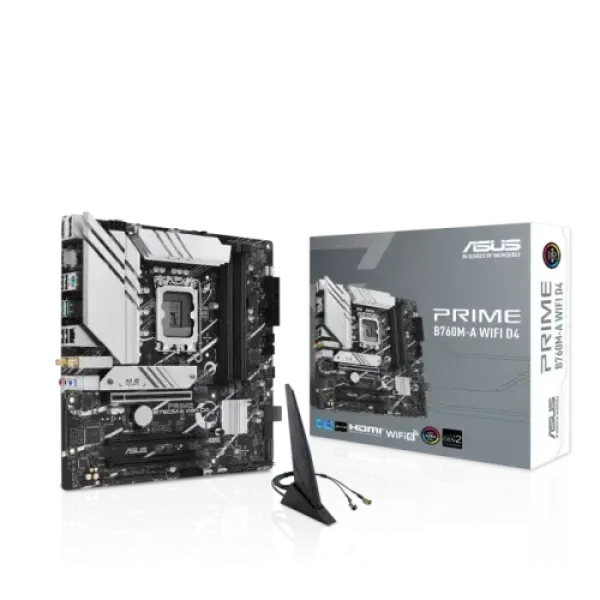 Asus PRIME B760M-A WIFI D4 mATX Motherboard
